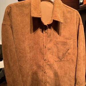 Corduroy button down